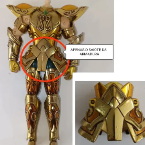 Cloth Myth Peças Saiote 1.0 Camus Aquário Bandai (Usado)