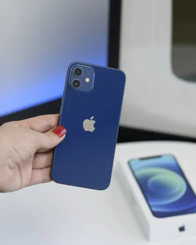 iPhone 12 64Gb Azul - Garantia de 6 meses - Parcelamos ate 18x
