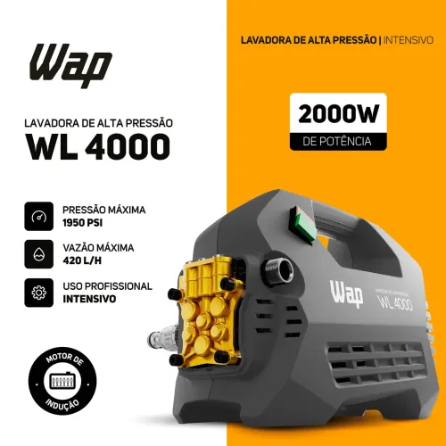Vendo lavadora de alta pressão Wap wl4000
