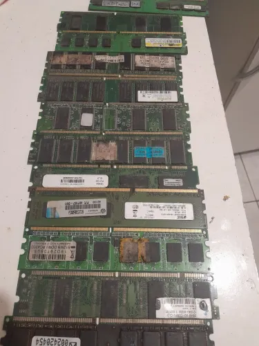 12 memórias não sei se tá boa pois tava guardada  não entendo 