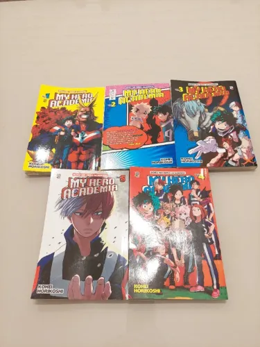 KIT MY HERO ACADEMIA VOL 1 A 5 - MANGA