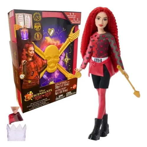 Boneca Descendentes Red Rainha de Copas LACRADA 