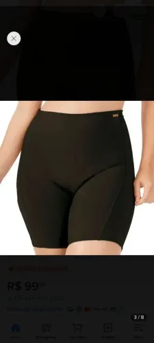 Short Modelador Love Secret GG - Novo com Etiqueta