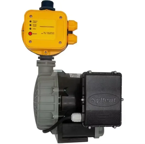 Bomba Pressurizadora Syllent Impulse 1/2CV 370W 220V Com Pressostato Druck