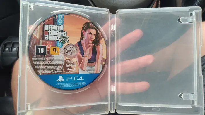 GTA V PS4 e PS5 Semi-Novo (Faço Entrega)