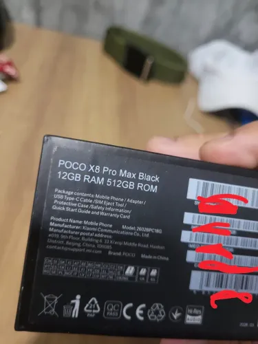 Poco x8 pro max 12gb / 512gb