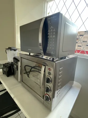 Forno industrial e microondas