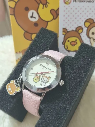 relógio de pulso korilakkuma rilakkuma - original san-x