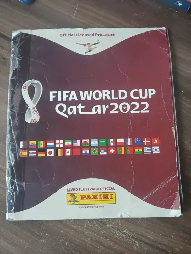 Álbum da Copa 2022 completo - ler descrição