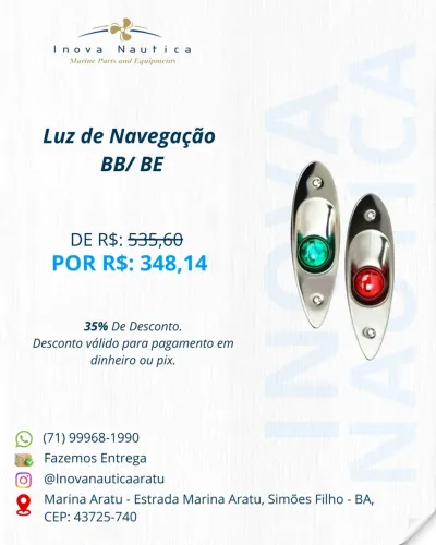 Luz de Navegação BB/ BE