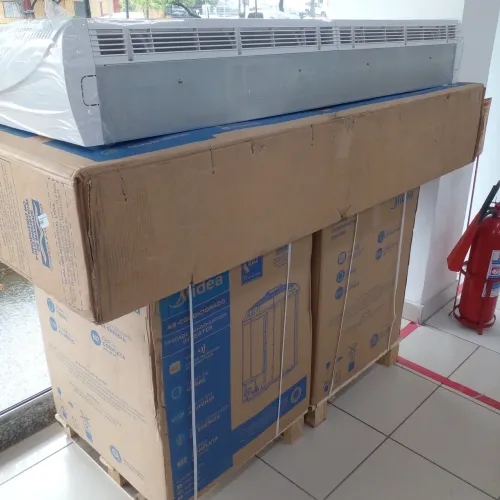 AR CONDICIONADO SPLIT PISO TETO, DE 60 MIL BTUS, DA MARCA MIDEA, NOVO, PROMOÇÃO!!!!