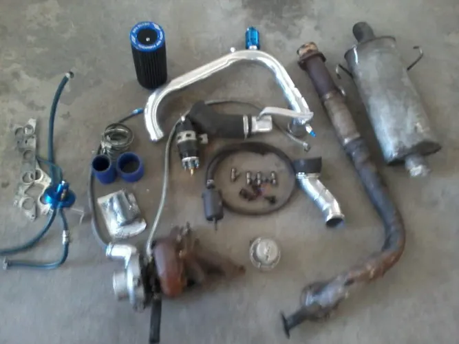 Kit turbo SPA com turbina K16 Honda Civic 1.7 ano 2001 até 2006