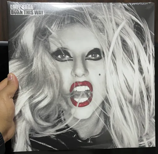 Lady Gaga Vinil Born This Way Vinil Preto Lacrado