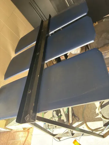 Mesa para serigrafia com 6 berços