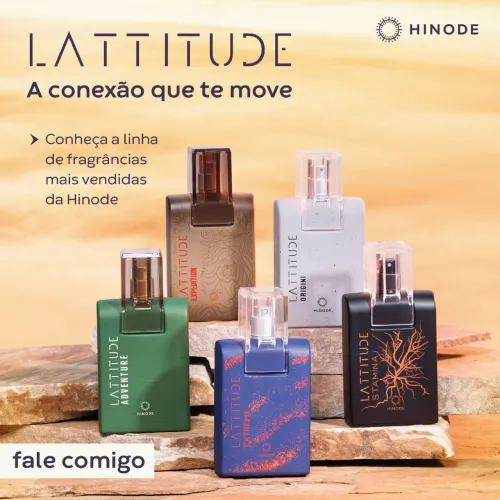 FRAGRÂNCIAS LATTITUDE 100ML HINODE