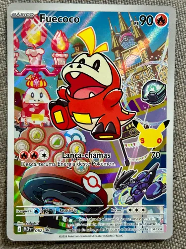 Carta Pokémon Fuecoco