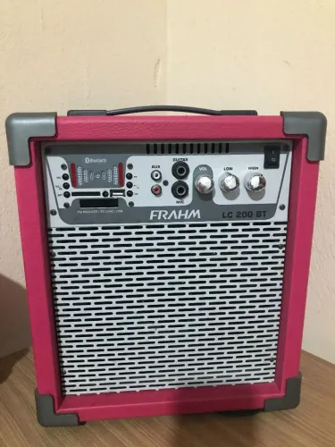 Caixa amplificada LC200BT - ROSA