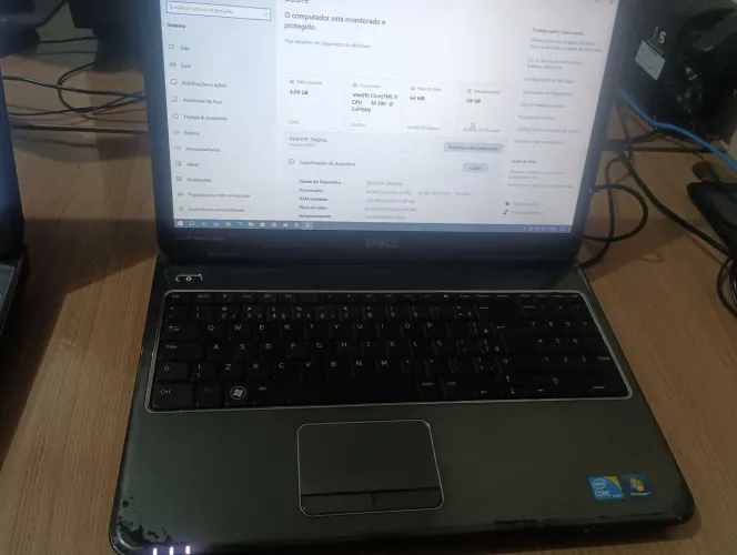 Notebook DELL i3 primeira geração