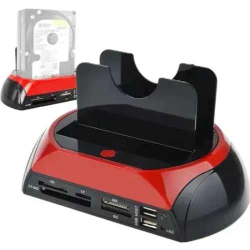 Dockstation Leitor Usb Hd Externo Case Sata Ssd Ide Sd Bm753