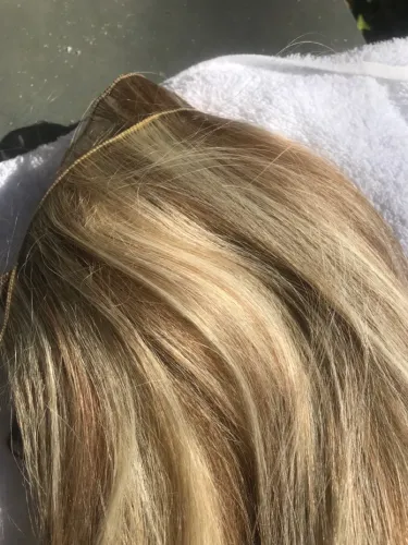 Cabelo costurado fibra 130 reais