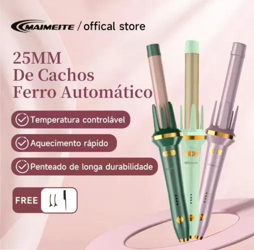 Babyliss automático giratório bivolt