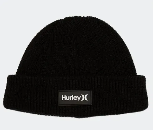 Gorro (Touca) Preto Hurley Stive Original 2026 Tamanho Único Novo