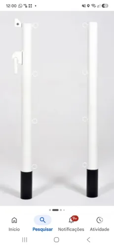 PAR DE POSTES OFICIAIS PARA TENIS