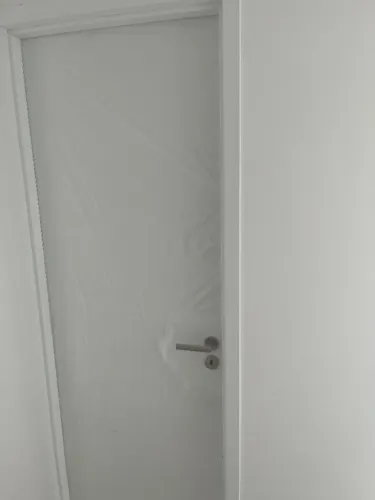 Porta Madeira Branca - Sem Fechadura