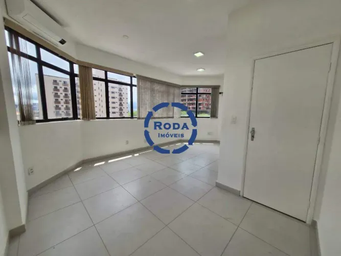 Sala comercial para locação, no bairro da Pompéia em Santos.