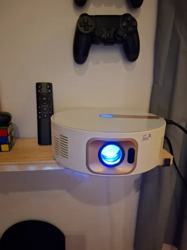 Projetor bettdow ac1059 1080p nativo com bluetooth veja a descrição