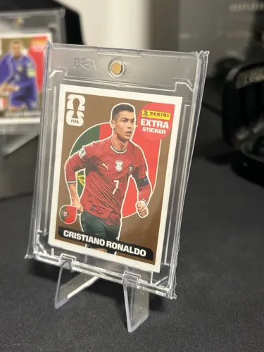 Figurinha Legend BRONZE Cristiano Ronaldo Panini + Case +