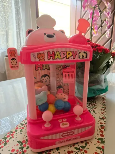 Mini Máquina de Pegar Bichinhos e Bolinhas