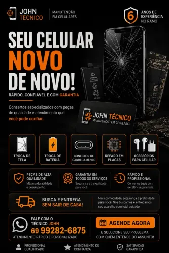 Troca de telas conserto de celulares
