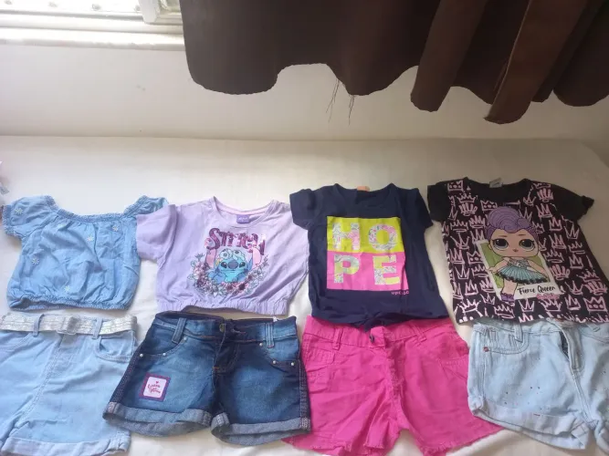 Todo Lote de roupa infantil a partir 4 anos 