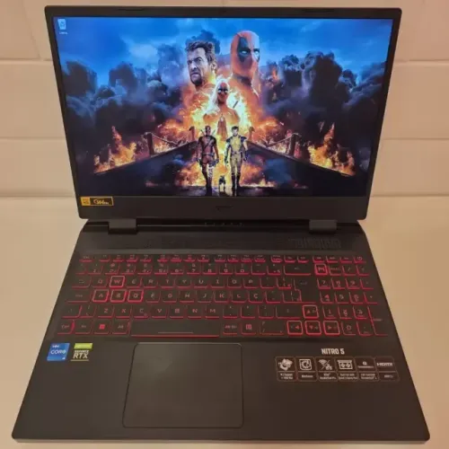 Notebook Acer Nitro 5 i5 12th - 16Gb Ram - RTX 3050 - 512GB SSD
