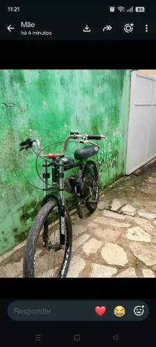 Bicicleta com motor