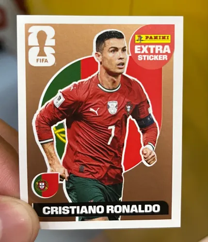 Figurinha CRISTIANO RONALDO BRONZE