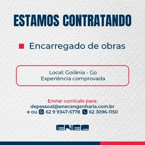 Encarregado de Obras