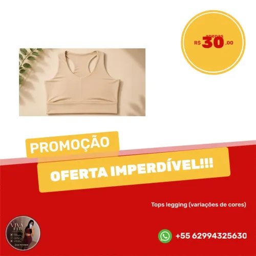 ?Vem garantir seu look fitness na VIVA FIT! ?