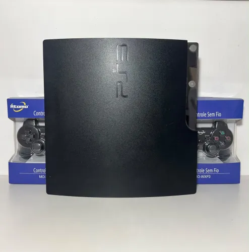 PlayStation 3 Desbloqueado 27 Jogos Garantia Controles novos