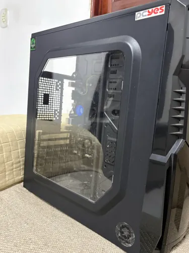 Gabinete Gamer VX Gaming Mid Tower ATX com Janela Lateral - Preto