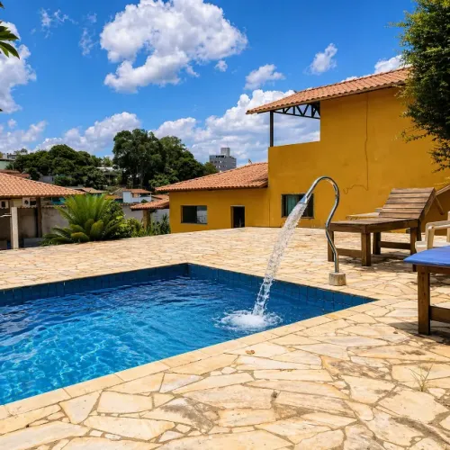 Casa +1.000m² com Piscina, Espaço Gourmet e Cozinha Ampla - Salgado Filho BH
