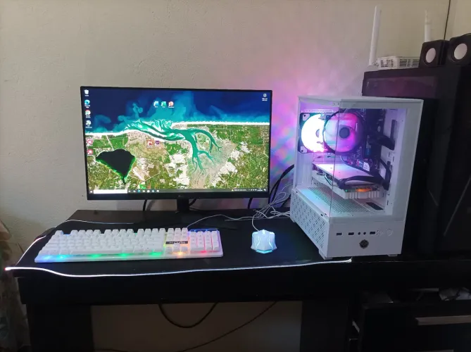 Pc gamer completo Rx 580 8GB| i7 3770 | SSD nvme| monitor