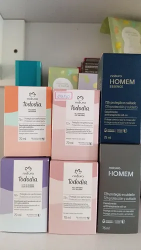 Desodorante rolon e em creme 