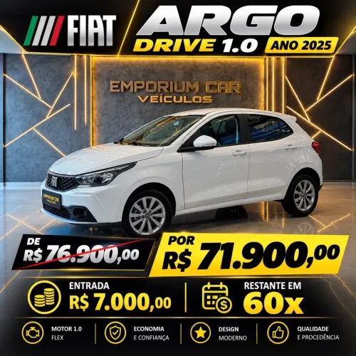 Fiat Argo Drive 1.0 6V Flex 2025