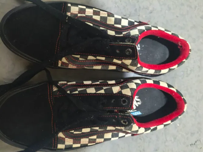 Tênis Vans Old Skool Pro BMX Checkerboard Original Nº 42