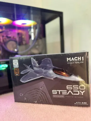 FONTE MACH1 650w 80 Plus