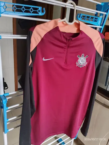 Camisa corinthians manga longa Nike striker 2026 treino