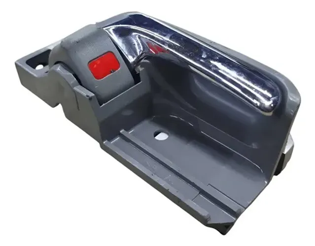 Maçaneta Interna Corolla Traseira Direita 2003 2005 2007 Prata Traseira