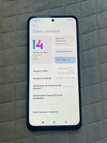 Xiaomi Redmi note 10 